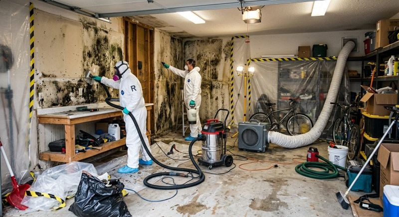 Black Mold Remediation in Frisco, TX