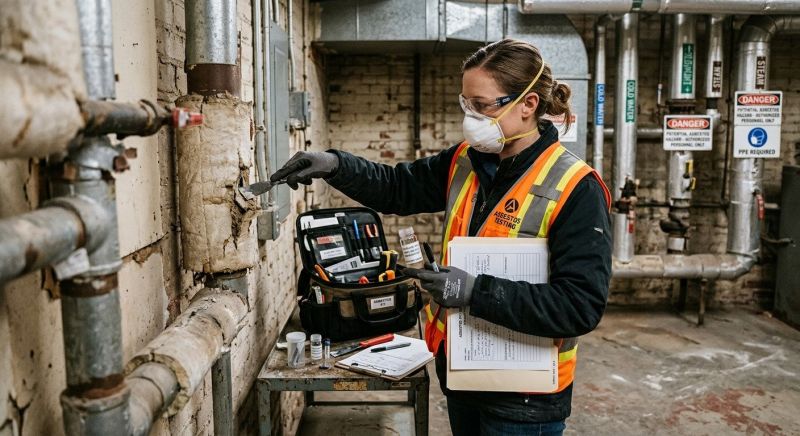 Ceiling Asbestos Testing in Monmouth County, NJ