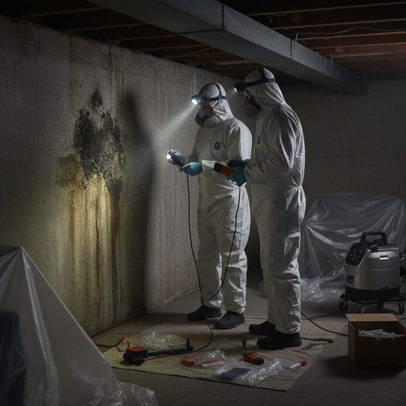 Mold Detection in Denton, TX